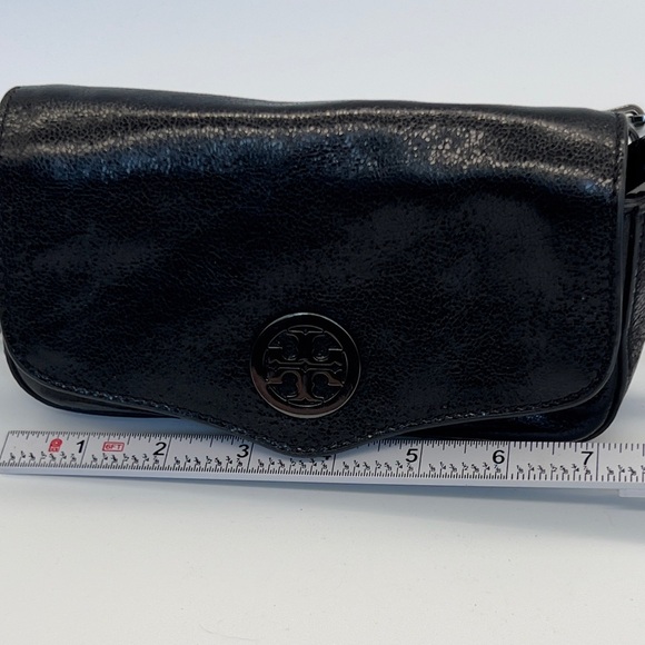 Tory Burch Black Crossbody with Logo Medallion - Picture 8 of 10